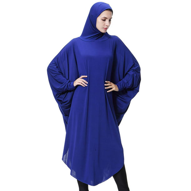Muslim Women Prayer Long Scarf Hijab Full Cover Islamic Large Overhead Clothing
